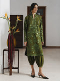 Jugnu Lahore Womenswear Embroidered Karandi Unstitched 3Pc Suit - ZINIA