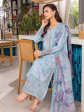 Rang Rasiya Carnation Embroidered Lawn Unstitched 3Pc Suit D-14 LEEZA