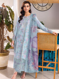 Rang Rasiya Carnation Embroidered Lawn Unstitched 3Pc Suit D-14 LEEZA
