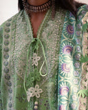 Suffuse by Sana Yasir Eid Lawn Unstitched Embroidered 3Pc Suit - NAVIEL