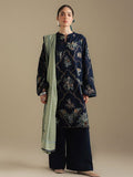 Coco by Zara Shahjahan Winter Unstitched Khaddar 3Pc Suit D-01B AMBER