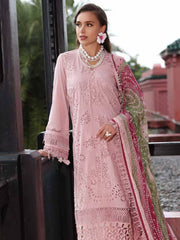 NUREH Bazar Embroidered Chikankari Lawn Unstitched 3Pc Suit NE-106