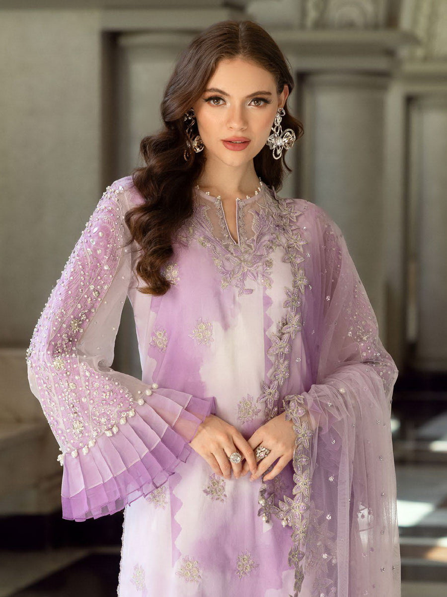 Charizma Festive Unstitched Exclusive Handwork 3Pc Suit ED5-01