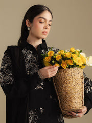 Coco by Zara Shahjahan Winter Unstitched Khaddar 3Pc Suit D-09A LAUREL