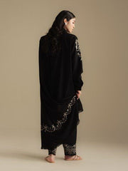 Coco by Zara Shahjahan Winter Unstitched Khaddar 3Pc Suit D-09A LAUREL