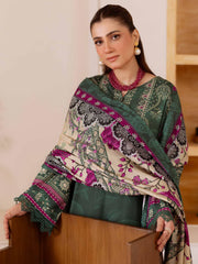 Nureh Signature Printed Marina Unstitched 3Pc Suit SP-180