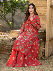 Motifz Classics Digital Printed Lawn Unstitched 2Pc Suit D-02