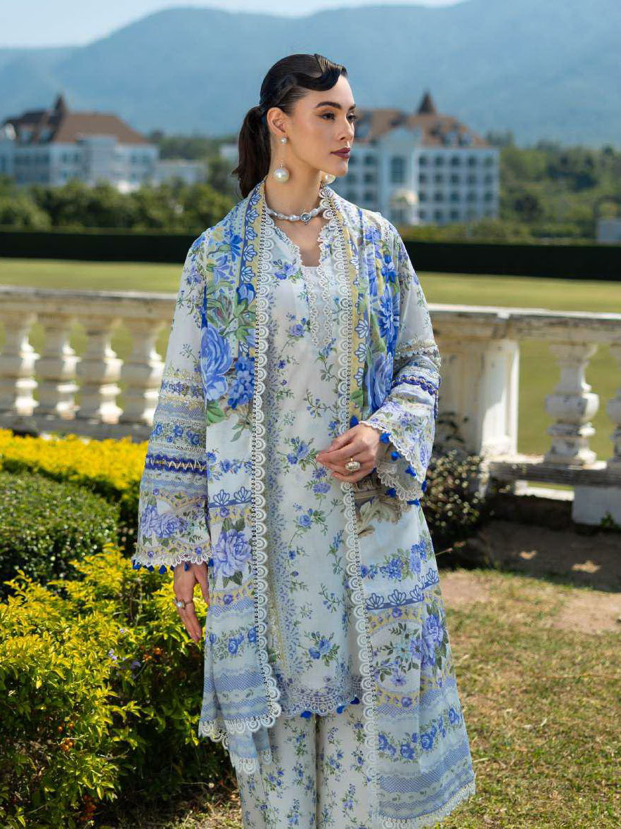Elaf Prints Unstitched Printed Lawn 3Pc Suit EPE-07B ELIZABETH