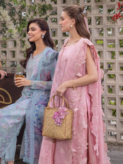 Rang Rasiya Carnation Embroidered Lawn Unstitched 3Pc Suit D-10 MILA