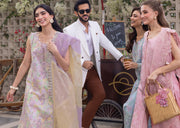 Rang Rasiya Carnation Embroidered Lawn Unstitched 3Pc Suit D-10 MILA