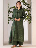 Sobia Nazir Embroidered Marina Herringbone Unstitched 3Pc Suit WS24-1B