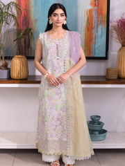 Rang Rasiya Carnation Embroidered Lawn Unstitched 3Pc Suit D-04 LARA