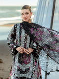 Elaf Premium Signature Embroidered Lawn Unstitched 3Pc Suit EST-02B PROM NIGHT