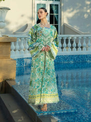 Elaf Prints Unstitched Printed Lawn 3Pc Suit EPE-01B EMERALD ISLE