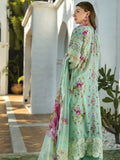 Elaf Premium Signature Embroidered Lawn Unstitched 3Pc Suit EST-03A TURQUOISE