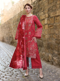 Rang Rasiya Carnation Embroidered Karandi Unstitched 3Pc Suit D-02 Cold Brew