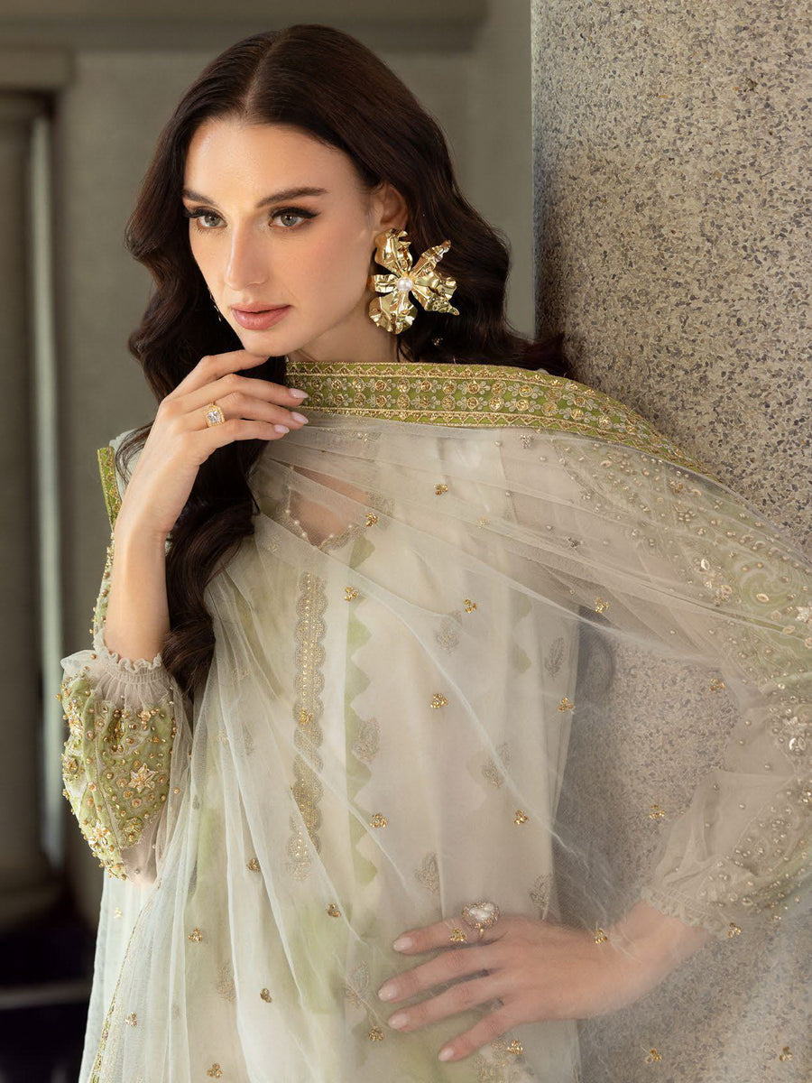 Charizma Festive Unstitched Exclusive Handwork 3Pc Suit ED5-02