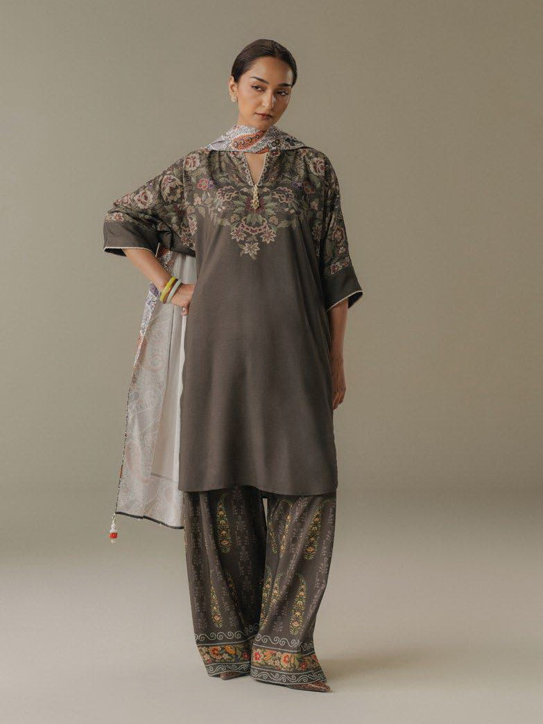 Coco by Zara Shahjahan Prints Vol-05 Unstitched Linen 3Pc Suit D-10A Autumn Line