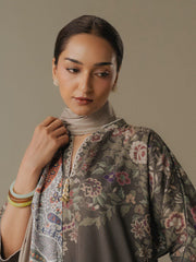 Coco by Zara Shahjahan Prints Vol-05 Unstitched Linen 3Pc Suit D-10A Autumn Line