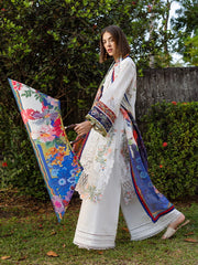 Esmel Mon Tresor Luxe Lawn Unstitched Embroidered 3Pc Suit ESL25-08
