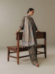 Coco by Zara Shahjahan Prints Vol-05 Unstitched Linen 3Pc Suit D-10A Autumn Line