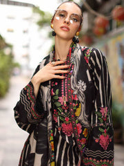Charizma Combination Vol-02 Embroidered Linen Unstitched 3Pc Suit CCW7-11