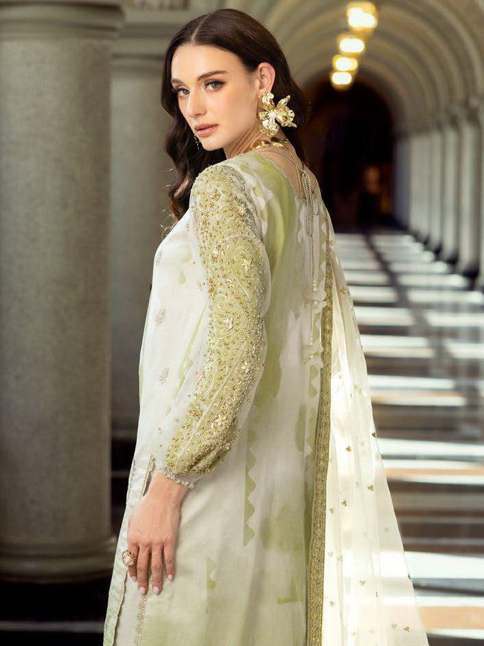 Charizma Festive Unstitched Exclusive Handwork 3Pc Suit ED5-02
