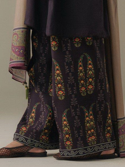 Coco by Zara Shahjahan Prints Vol-05 Unstitched Linen 3Pc Suit D-10B Autumn Line