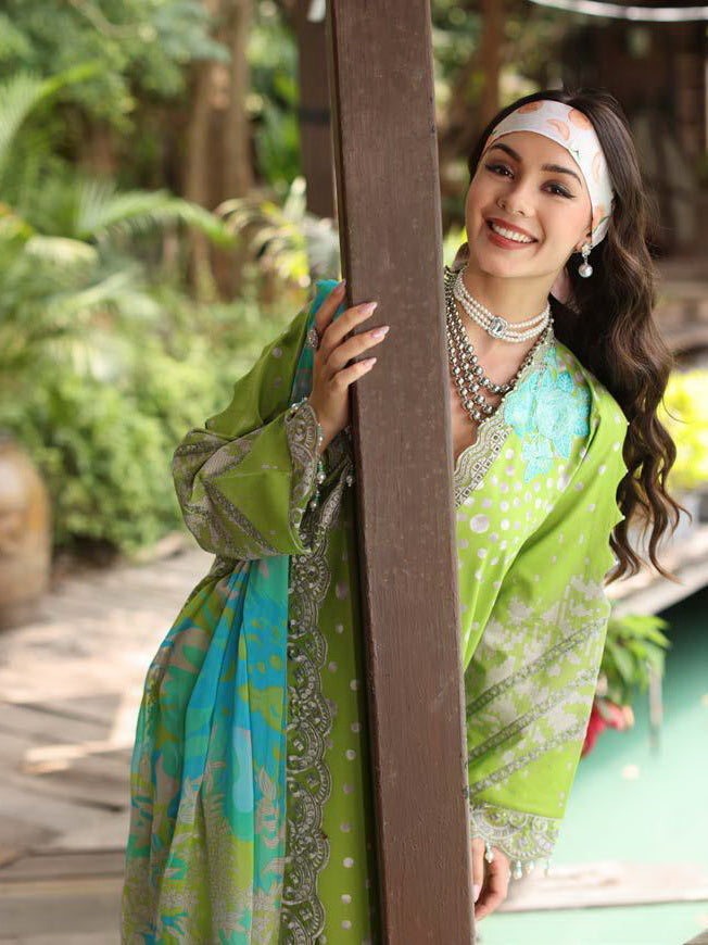 Charizma Aniq Vol-02 Embroidered Lawn Unstitched 3Pc Suit AN5-10