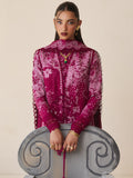 Suffuse by Sana Yasir Eid Lawn Unstitched Embroidered 3Pc Suit - VESRIА