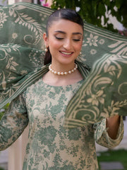Motifz Rang Digital Printed Linen Unstitched 3Pc Suit 2029-ZAREMA