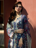 Elaf Premium Signature Embroidered Lawn Unstitched 3Pc Suit EST-04A SYLVIE