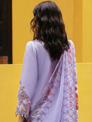 Charizma Reem Embroidered Lawn Unstitched 3Pc Suit RM5-01