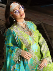 Charizma Aniq Vol-02 Embroidered Lawn Unstitched 3Pc Suit AN5-10