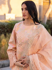 Rang Rasiya Carnation Embroidered Lawn Unstitched 3Pc Suit D-04 ZINNIA