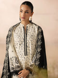 RajBari Sareen Premium Embroidered Viscose Unstitched 3Pc Suit D-01
