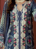 Elaf Premium Signature Embroidered Lawn Unstitched 3Pc Suit EST-04A SYLVIE