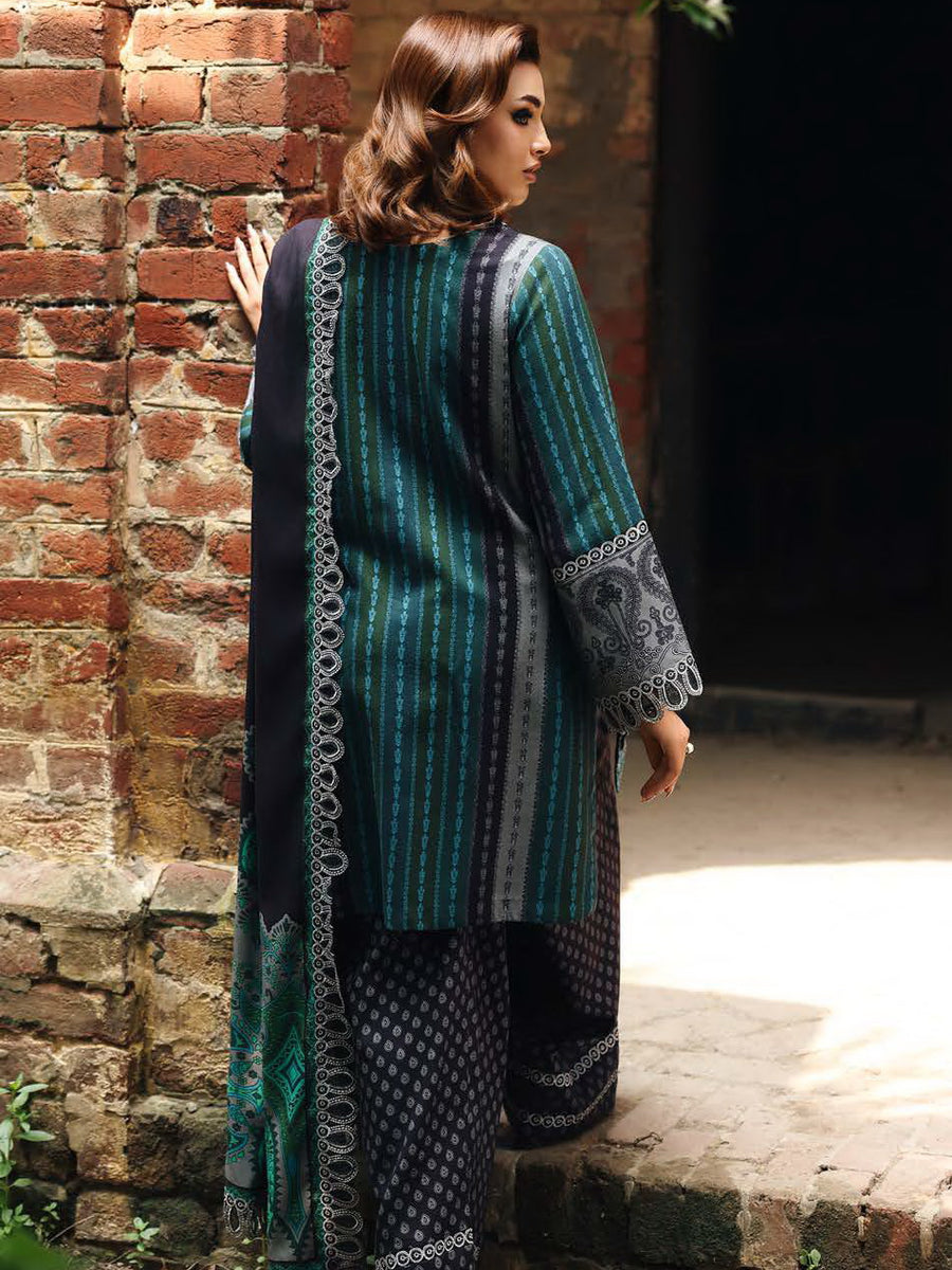Charizma Combination Vol-02 Embroidered Linen Unstitched 3Pc Suit CCW6-12