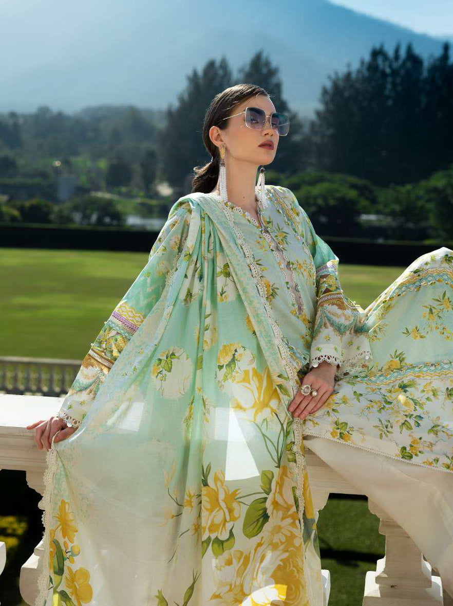 Elaf Prints Unstitched Printed Lawn 3Pc Suit EPE-06A MYSTIC