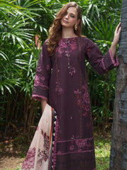 AL Zohaib Colors Digital Printed Khaddar Unstitched 3Pc Suit CK-01