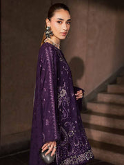NUREH Maya Embroidered Linen Unstitched 3Pc Suit NW-127