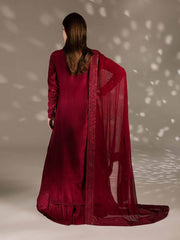 Nureh The Silk Embroidered Premium Silk Unstitched 3Pc Suit S-32