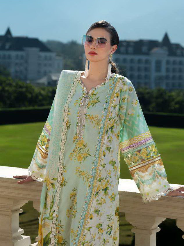 Elaf Prints Unstitched Printed Lawn 3Pc Suit EPE-06A MYSTIC
