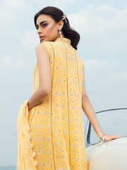 NUREH Khuwab Embroidered Swiss Lawn Unstitched 3 Piece Suit NE-144