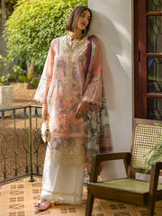 Esmel Mon Tresor Luxe Lawn Unstitched Embroidered 3Pc Suit ESL25-03