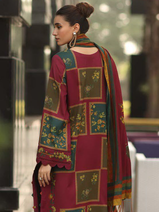 Charizma C-Print Vol-02 Printed Linen Unstitched 3Pc Suit CPW5-10
