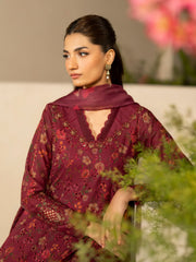 Iznik Eid Festive Embroidered Luxury Lawn Unstitched 3Pc Suit EFL-10