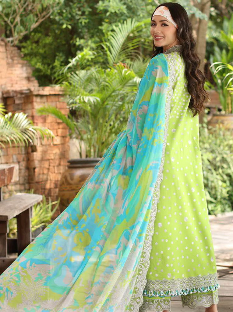 Charizma Aniq Vol-02 Embroidered Lawn Unstitched 3Pc Suit AN5-10