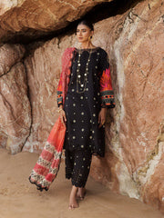Charizma Sheen Embroidered Lawn Unstitched 3Pc Suit SH5-02