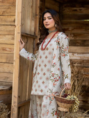 Motifz Classics Digital Printed Lawn Unstitched 2Pc Suit D-03